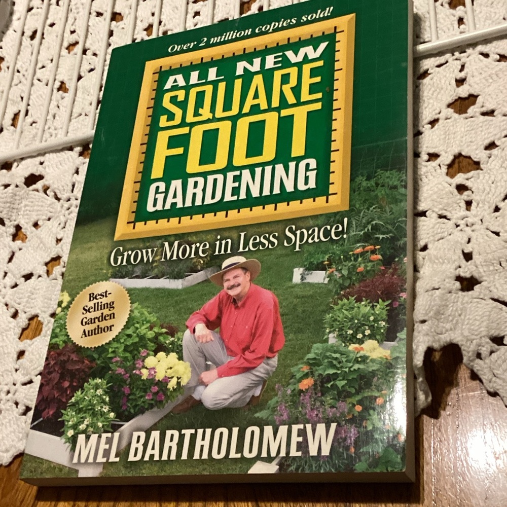All New Square Foot Gardening Book by Mel Bartholomew, 269 pages